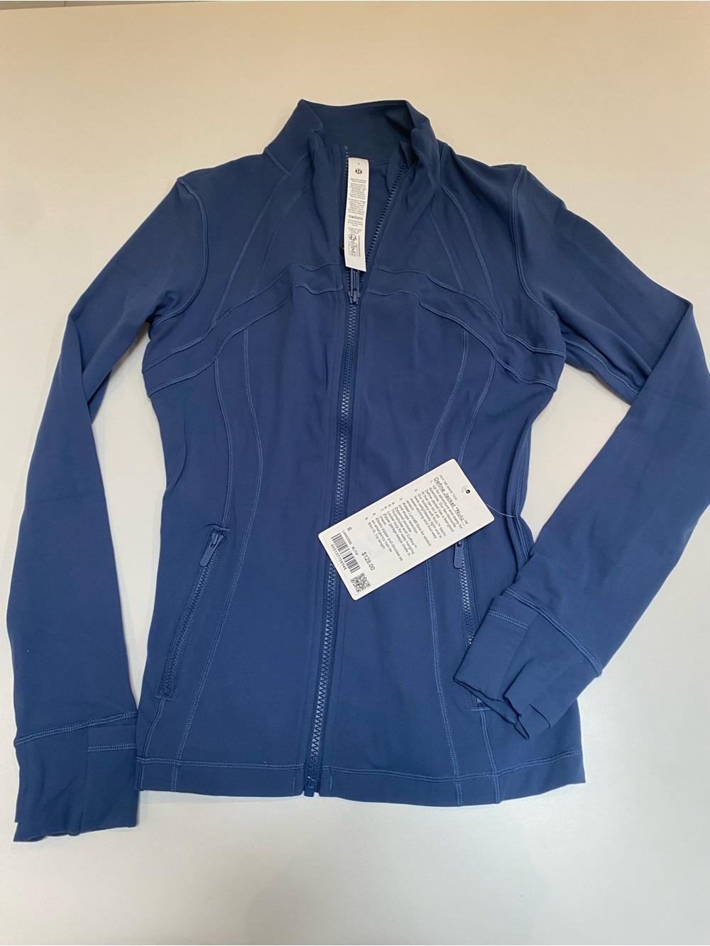 Lululemon Define Jacket Nulu in Brilliant Blue sz 6 New with Tags